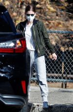 KATE MARA Out with Her Mom in Los Angeles 01/04/2021
