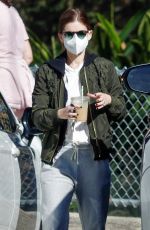 KATE MARA Out with Her Mom in Los Angeles 01/04/2021