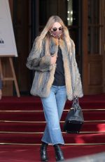 KATE MOSS Leaves Ritz Hotel in Paris 01/17/2021