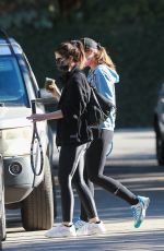 KATHERINE and CHRISTINA SCHWARZENEGGER Out in Santa Monica 01/11/2021
