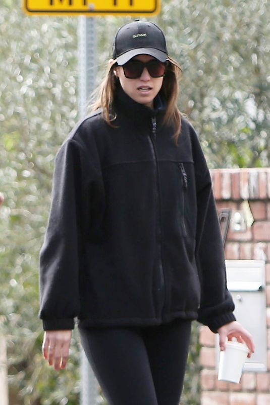 KATHERINE SCHWARZENEGGER Out and About in Los Angeles 01/28/2021