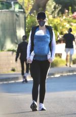 KATHERINE SCHWARZENEGGER Out in Santa Monica 01/21/2021