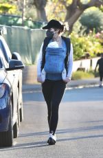 KATHERINE SCHWARZENEGGER Out in Santa Monica 01/21/2021