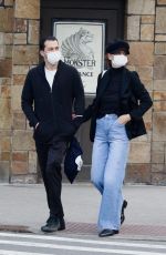 KATIE HOLMES and Emilio Vitolo Jr Out in New York 01/04/2021