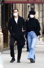 KATIE HOLMES and Emilio Vitolo Jr Out in New York 01/04/2021