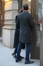 KATIE HOLMES and Emilio Vitolo Jr Out in New York 01/27/2021