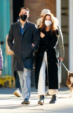 KATIE HOLMES and Emilio Vitolo Jr Out in New York 10/01/2021