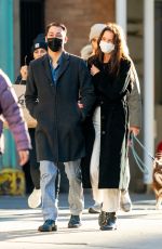 KATIE HOLMES and Emilio Vitolo Jr Out in New York 10/01/2021
