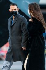 KATIE HOLMES and Emilio Vitolo Jr Out in New York 10/01/2021