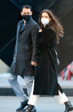 KATIE HOLMES and Emilio Vitolo Jr Out in New York 10/01/2021