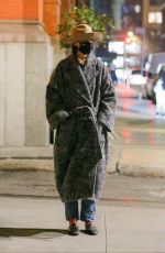 KATIE HOLMES Night Out in New York 01/15/2021