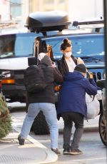 KATIE HOLMES Out in New York 01/07/2021