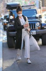 KATIE HOLMES Out Shopping in New York 01/07/2021