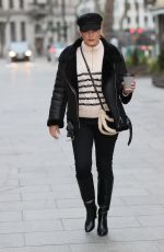 KELLY BROOK Arrives at Global Radio in London 01/08/2021