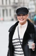KELLY BROOK Arrives at Global Radio in London 01/08/2021
