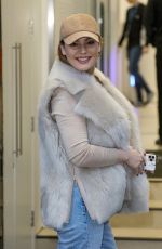 KELLY BROOK Arrives at Global Radio in London 01/19/2021