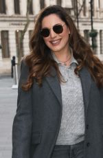KELLY BROOK Arrives at Heart Radio in London 01/07/2021