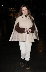 KELLY BROOK Leaves Global Radio Studios in London 01/28/2021