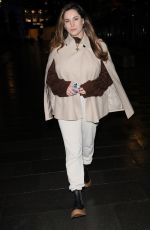 KELLY BROOK Leaves Global Radio Studios in London 01/28/2021