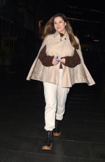 KELLY BROOK Leaves Global Radio Studios in London 01/28/2021