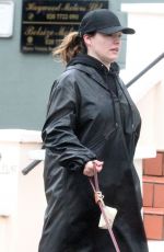 KELLY BROOK Out with Her Dog Teddy in London 01/04/2021