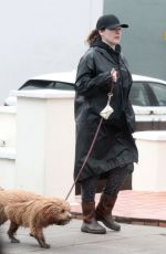 KELLY BROOK Out with Her Dog Teddy in London 01/04/2021