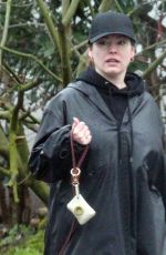 KELLY BROOK Out with Her Dog Teddy in London 01/04/2021