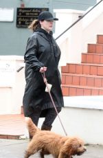 KELLY BROOK Out with Her Dog Teddy in London 01/04/2021