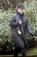 KELLY BROOK Out with Her Dog Teddy in London 01/04/2021