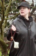 KELLY BROOK Out with Her Dog Teddy in London 01/04/2021