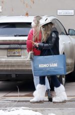 KELLY DODD Out Shopping in Aspen 12/28/2020