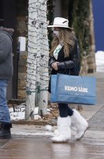 KELLY DODD Out Shopping in Aspen 12/28/2020