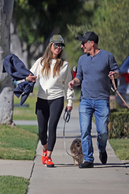KELLY DODD Out with her Dog in Newport Beach 01/30/2021