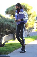 KELLY GALE Out and in Beverly Hills 01/21/2021