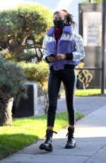 KELLY GALE Out and in Beverly Hills 01/21/2021