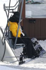 KENDALL and KYLIE JENNER Out Snowboarding in Aspen 01/02/2021