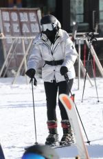 KENDALL and KYLIE JENNER Out Snowboarding in Aspen 01/02/2021
