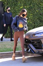 KENDALL JENNER Leaves a Gym in Los Angeles 01/20/2021
