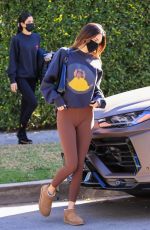 KENDALL JENNER Leaves a Gym in Los Angeles 01/20/2021