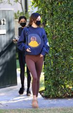 KENDALL JENNER Leaves a Gym in Los Angeles 01/20/2021