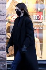KENDALL JENNER Out in Aspen 12/31/2020
