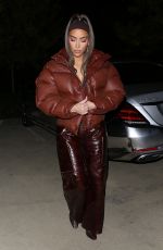 KIM KARDASHIAN Night Out in Los Angels 01/04/2021