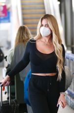KIM ZOLCIAK at LAX Airport in Los Angeles 01/06/2021