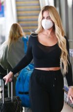 KIM ZOLCIAK at LAX Airport in Los Angeles 01/06/2021