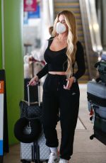 KIM ZOLCIAK at LAX Airport in Los Angeles 01/06/2021
