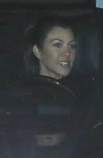 KOURTNEY KARDASHIAN and Travis Barker Night Out in Malibu 01/18/2021