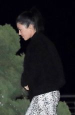 KOURTNEY KARDASHIAN and Travis Barker Night Out in Malibu 01/18/2021
