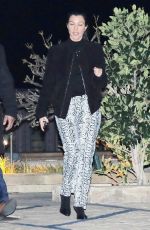 KOURTNEY KARDASHIAN and Travis Barker Night Out in Malibu 01/18/2021