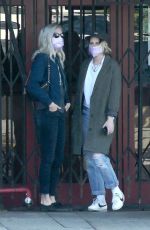 KRISTEN STEWART and DYLAN MEYER at Blue Bottle in Los Feliz 01/04/2021