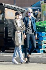 KRISTEN STEWART and DYLAN MEYER at Blue Bottle in Los Feliz 01/04/2021